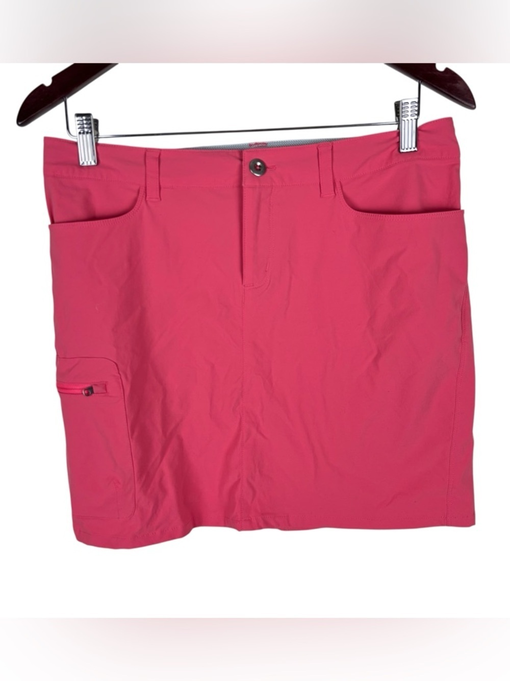 Patagonia Quandary Skirt Womens 6 Pink Hiking Outdoor Stretch Cargo Mini Skirt